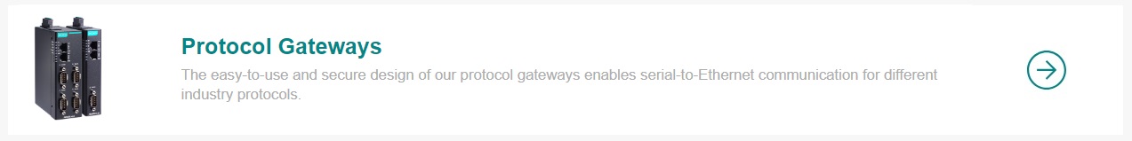 Seriële Connectiviteit - Protocol gateways Seriële Connectiviteit - Protocol gateways